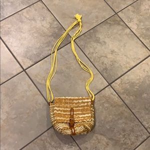 Francesca’s straw bag